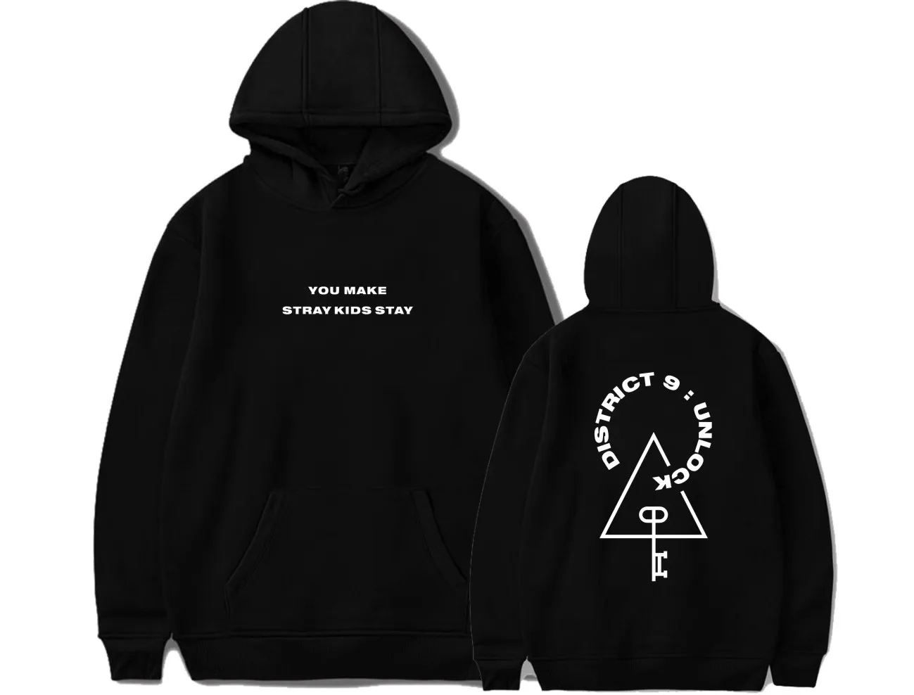Kpop/Детские толстовки с капюшоном для концертных мероприятий в районе 9 Unlock the same