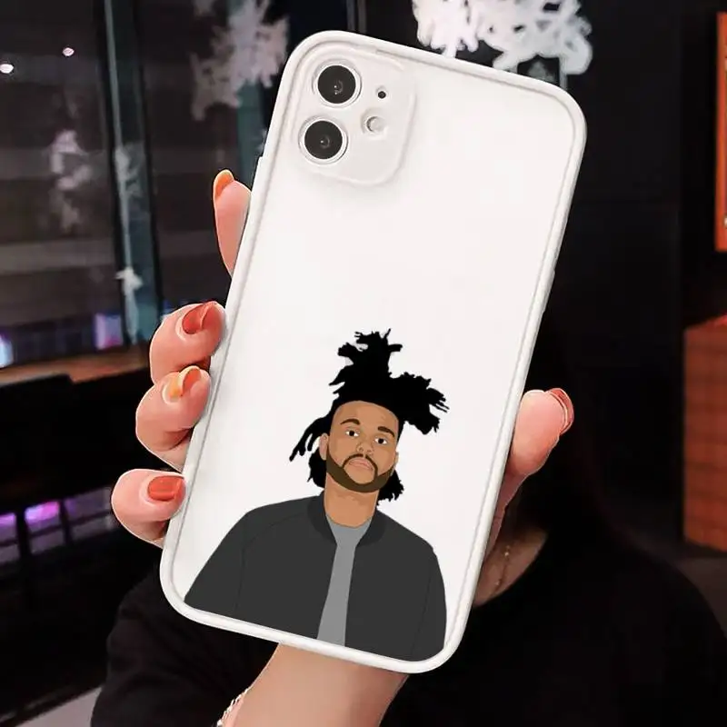 

The Weeknd XO rapper Phone Cases matte transparent For iphone 7 8 11 12 plus mini x xs xr pro max cover