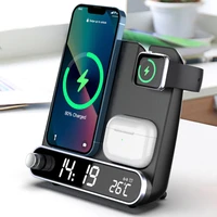 Wireless Charger For iphone Mini Pro Max Apple Watch AirPods Pro Fast Wireless Charging Station Phone Holder