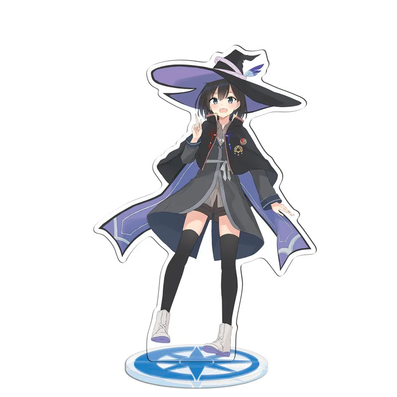 

New Anime Wandering Witch: The Journey Of Elaina Fran Acrylic Stand Figure Model Plate Cosplay Display Accessories Desk Decor