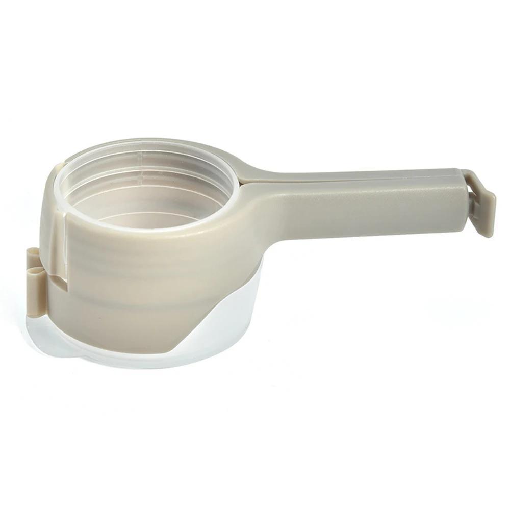 

4 colorSeal Pour Food Storage Bag Clip Food Sealing Clip Effect Clamp With Large Discharge Nozzle For Storage Food Kitchen Tools