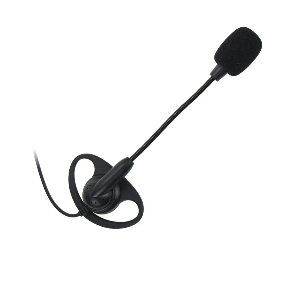 Универсальный 2 Pin к разъем наушники walkie talkie гарнитура микрофон PTT для Baofeng UV-5R BF-888S Kenwood Retevis двухстороннее радио