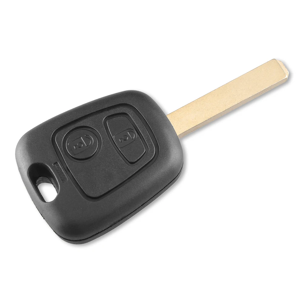 Дистанционный Автомобильный ключ KEYYOU с 2 кнопками 433 МГц идентификация 206 для Peugeot