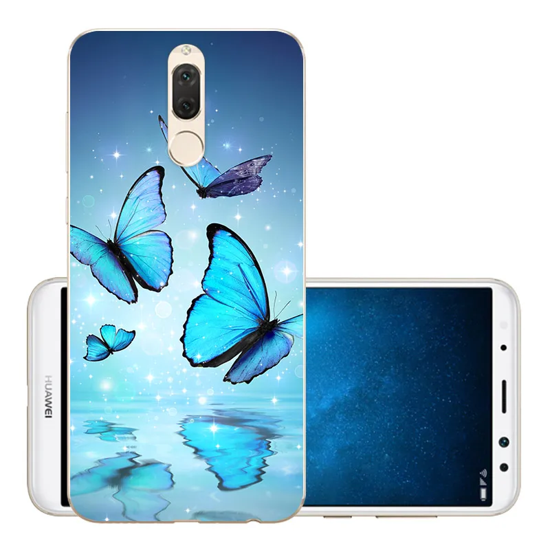 CROWNPRO Мягкий ТПУ для 5," huawei mate 10 Lite чехол-накладка для задней панели телефона Nova 2i/Maimang 6/mate 10 Lite чехол s - Цвет: LHD22