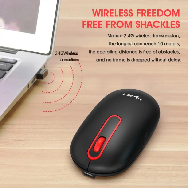 

T15 2.4G Rechargeable Wireless Mouse Silent Office Mouses Gamer