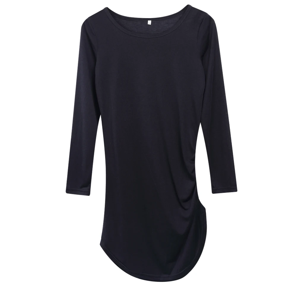 Ladies Long Sleeve Bodycon Solid Dresses Women Bandage Sexy Short Mini | Женская одежда