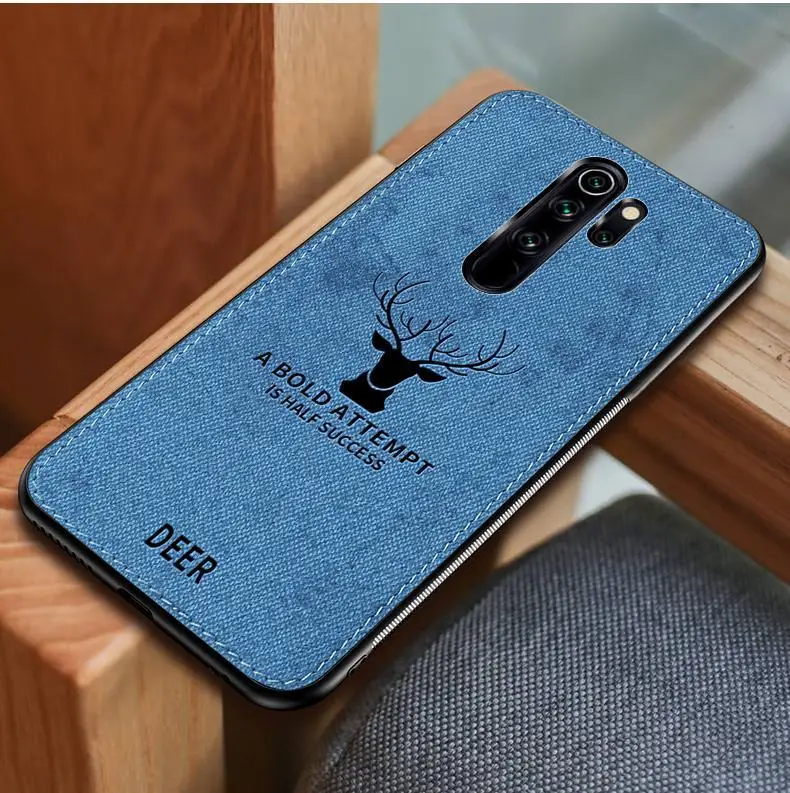 Тканевый классический тканевый чехол для Xiaomi Redmi 8A 8 7A 6 5 K20 Note8 Note7 Note6/5/4x Матовая