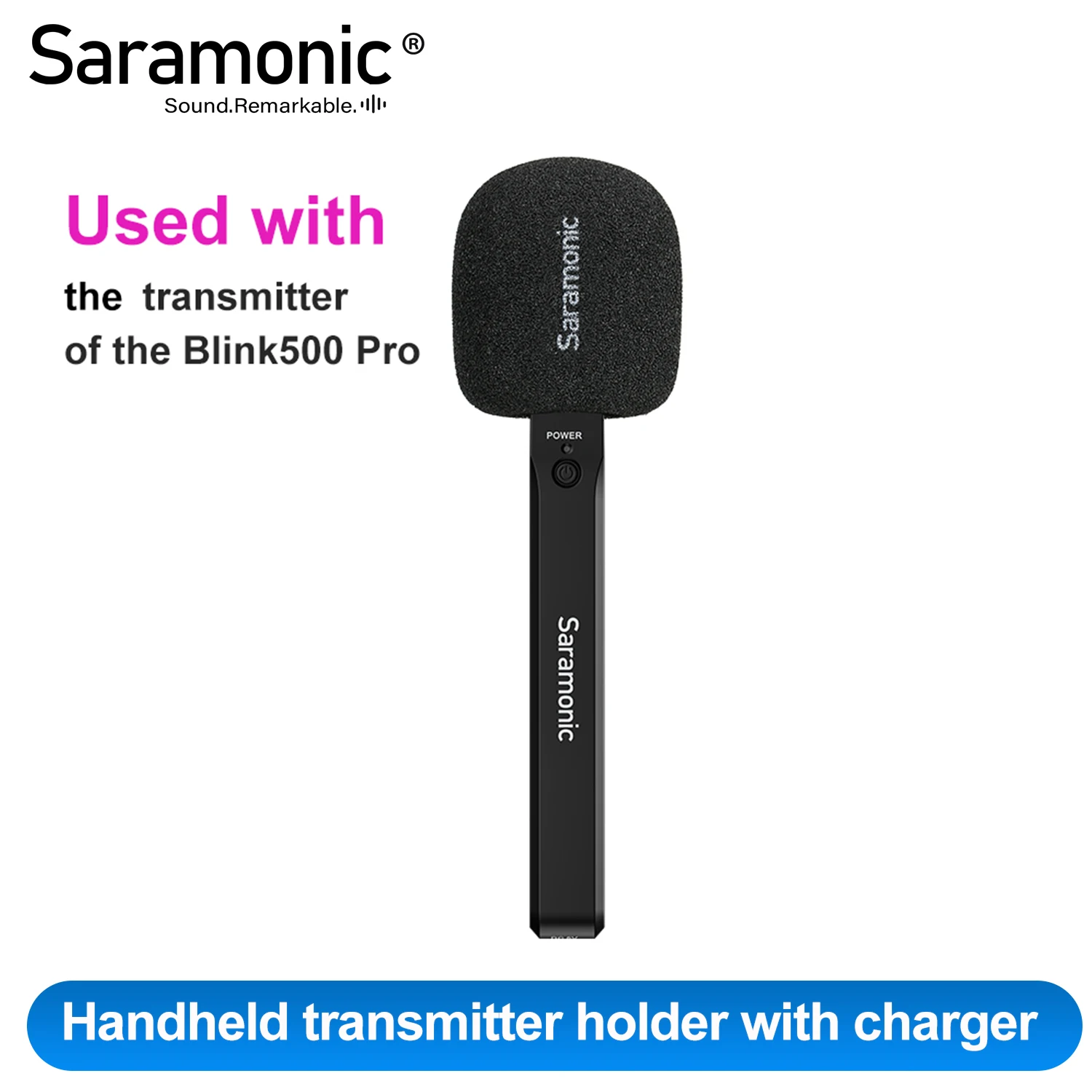 

Saramonic Blink500 Pro HM Handheld Accessory for Blink500 Pro TX Transmitter ENG Interview Report Film Making and More