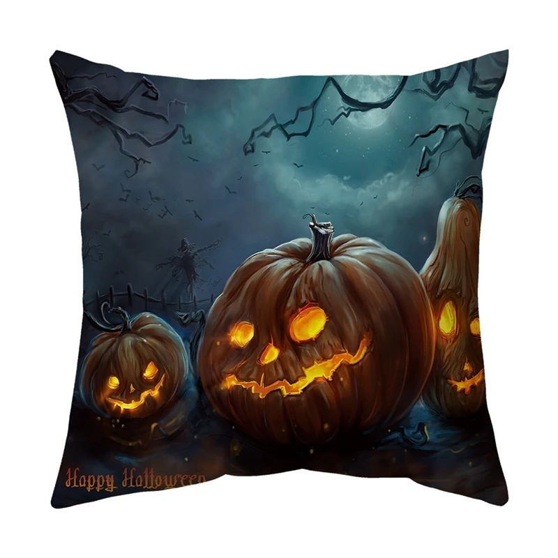 Украшение для Хэллоуина наволочка страшное украшение вечерние на Хэллоуин