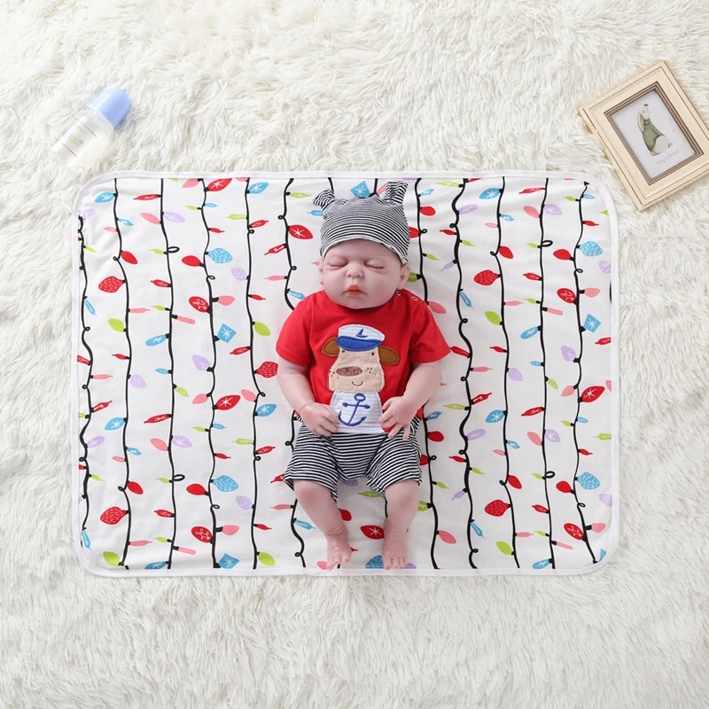 Новое постельное белье для новорожденных с цветочным принтом и звездами