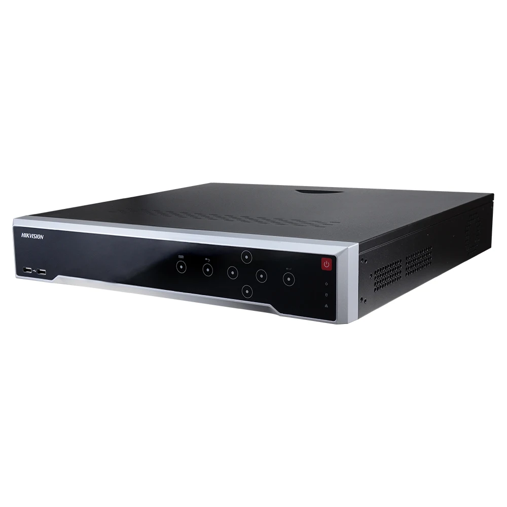 Kaufen Hikvision 4K 8MP DS-7732NI-K4/16P 32CH POE Zwei-wege Audio 4HDD H265 + HDMI Video Recorder Für IP Kamera CCTV Sicherheit System