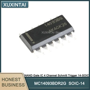 MC14093BDR2G MC14093BD NAND Gate IC 4-канальный триггер Schmitt 14-SOIC