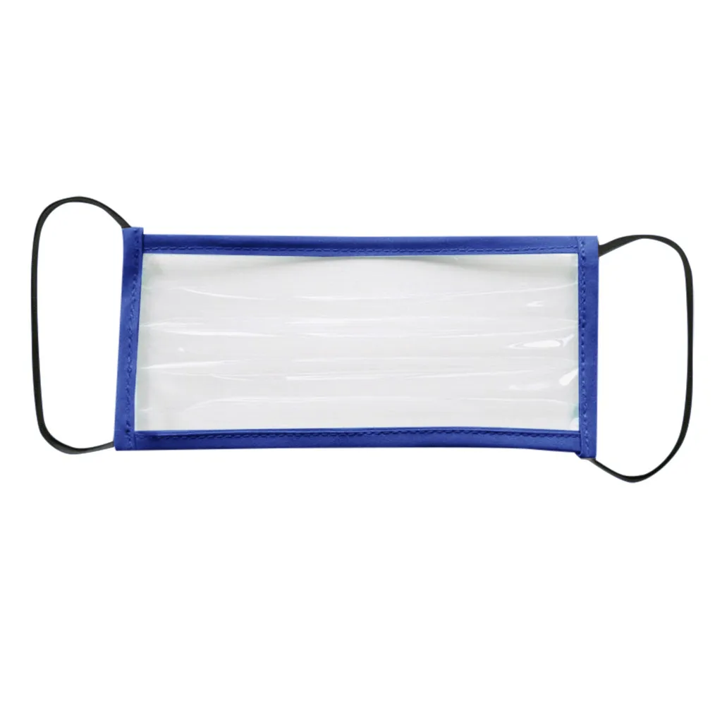 Маска для лица с ясным окном видимый выражение чехол глухого людей уход за кожей