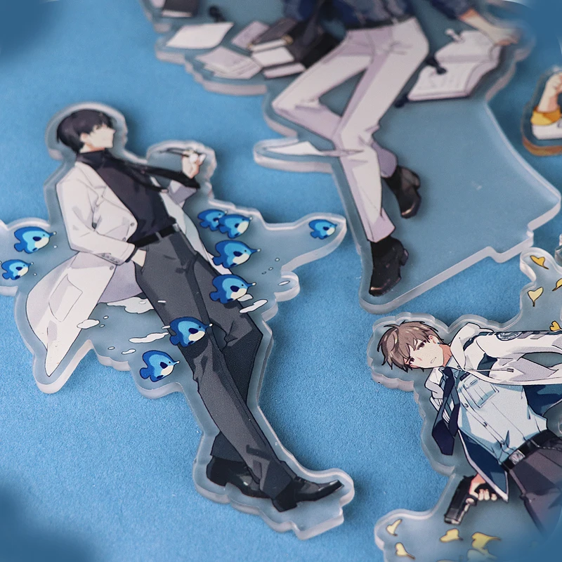 1 шт мультфильм Аниме Любовь и продюсер Бай Ци печатная фигурка на акриловой