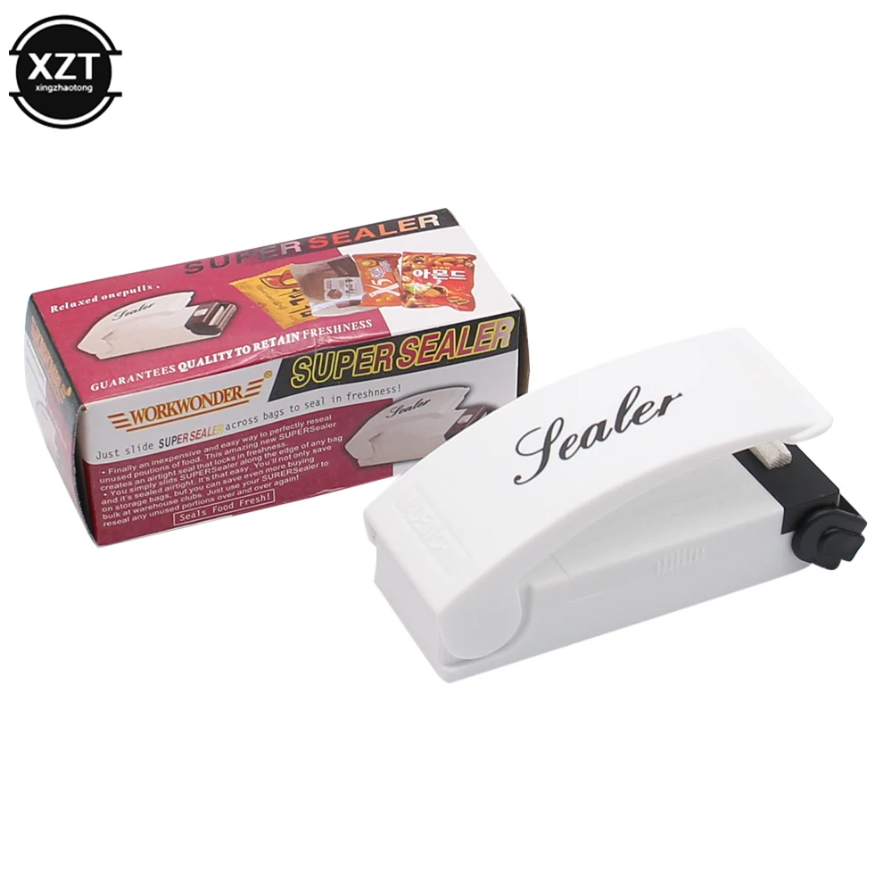 

Электрический Ручной пресс для запечатывания пищевых продуктов, мини-инструмент для запечатывания пакетов, пластиковый пакет, теплоизолят...