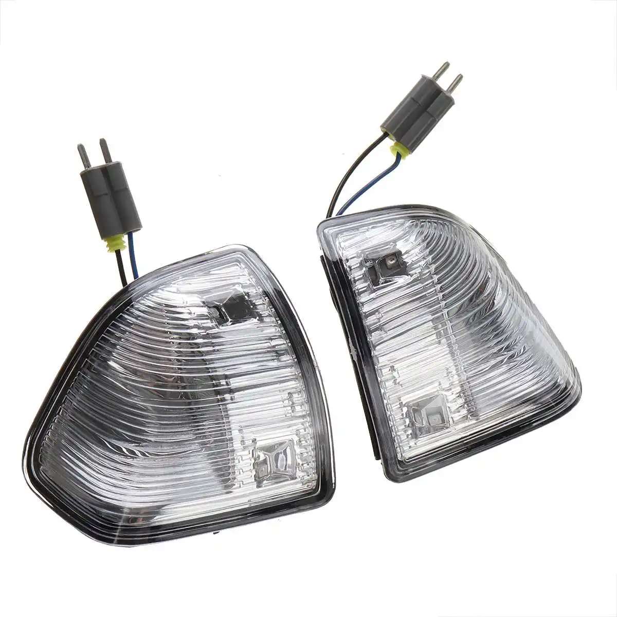 Прозрачный светодиодный указатель поворота бокового зеркала огни для Dodge Ram 1500 2500