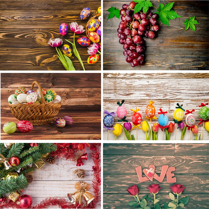 

SHENGYONGBAO Vinyl Custom Photography Backdrops Wooden Planks Theme Photography Background 200309HZ-0004