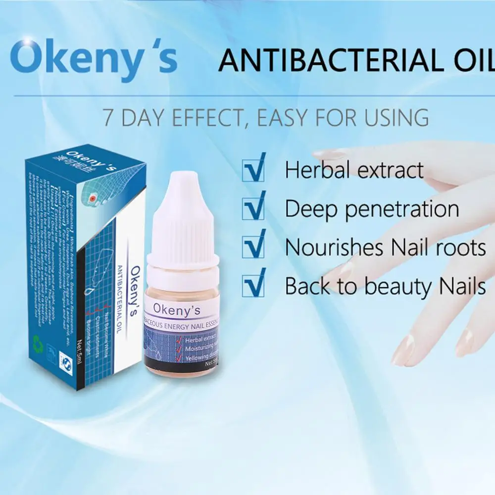 5 мл грибковое удаление пальцев ног Лечение ногтей гелевая эссенция яркий