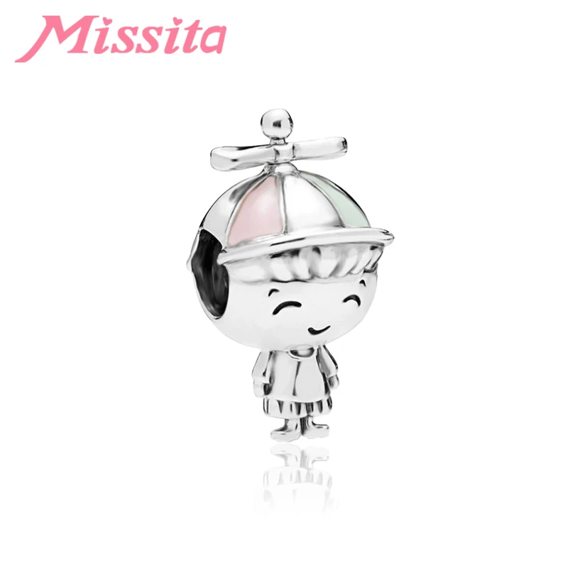 MISSITA Family Member Charms Beads подходит для брендового браслета ожерелье женщин ювелирное