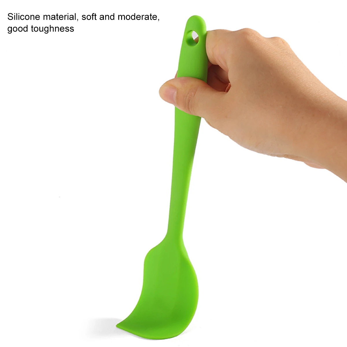 1 шт. Еда Класс антипригарным масло Пособия по кулинарии силиконовые лопатки из