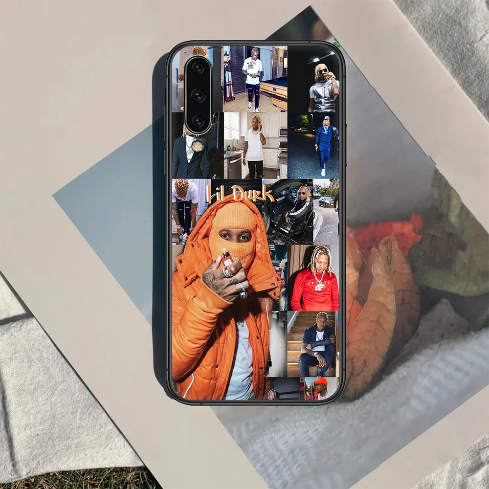 

rap Lil Durk Phone Case Cover For Samsung Galaxy A10 A11 A20 E A21 A30 A40 A41 A50 A51 A70 A71 A81 S 4G 5G black Prime Soft