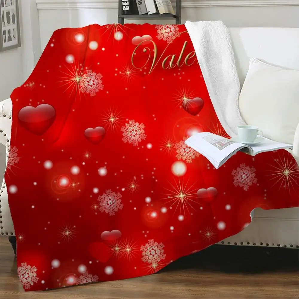 

Одеяло NKNK для влюбленных романтические одеяла для кровати для пар тонкое одеяло красное одеяло с 3D принтом шерпа модное высококачественное...