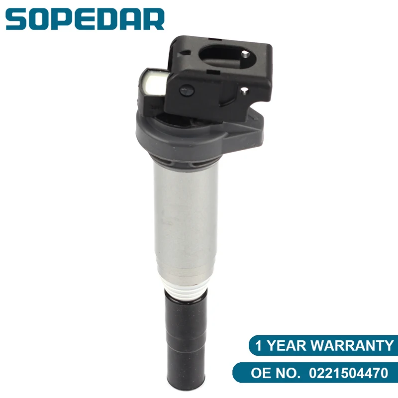 

Зажигание катушки для BMW 3 5 7 X3 X5 X7 E39 E46 E60 E65 E66 E67 PEUGEOT 207 308 Citroen C4 C5 12137551260 0221504100