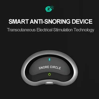 smart anti snoring device magnetic patch snore stopper electric throat muscle stimulator massager no snoring sleepping aids