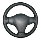 Ручное шитье, чехол рулевого колеса автомобиля, кожа, замша, для Toyota Yaris, Vios, RAV4 2006, 2007- 2009, Scion XB 2008, Защитная пленка для автомобиля