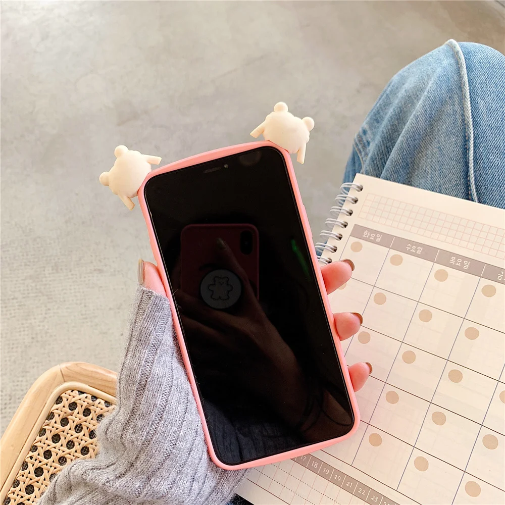 

3D Japan Cartoon Anime Sailor Moon Luna cat Case For iPhone 11 Pro X Xs Max XR 8 7 Plus SE2 Luxury Mirror glass Couple Cover