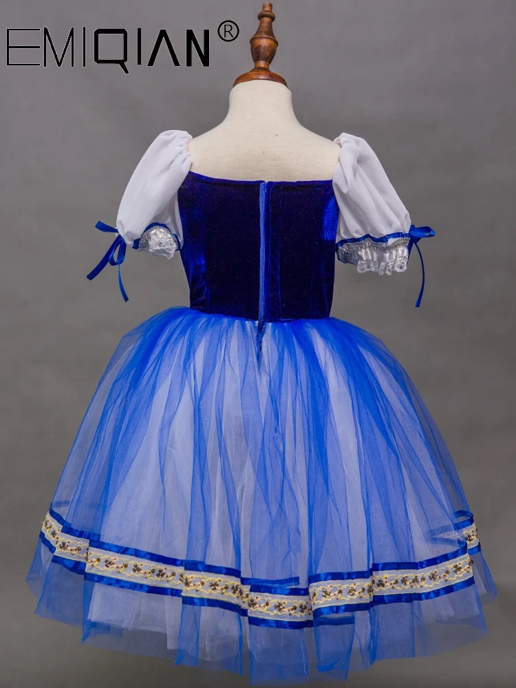 giselle Ballet dresses Romantic ballet costumes blue professional ballet tutus