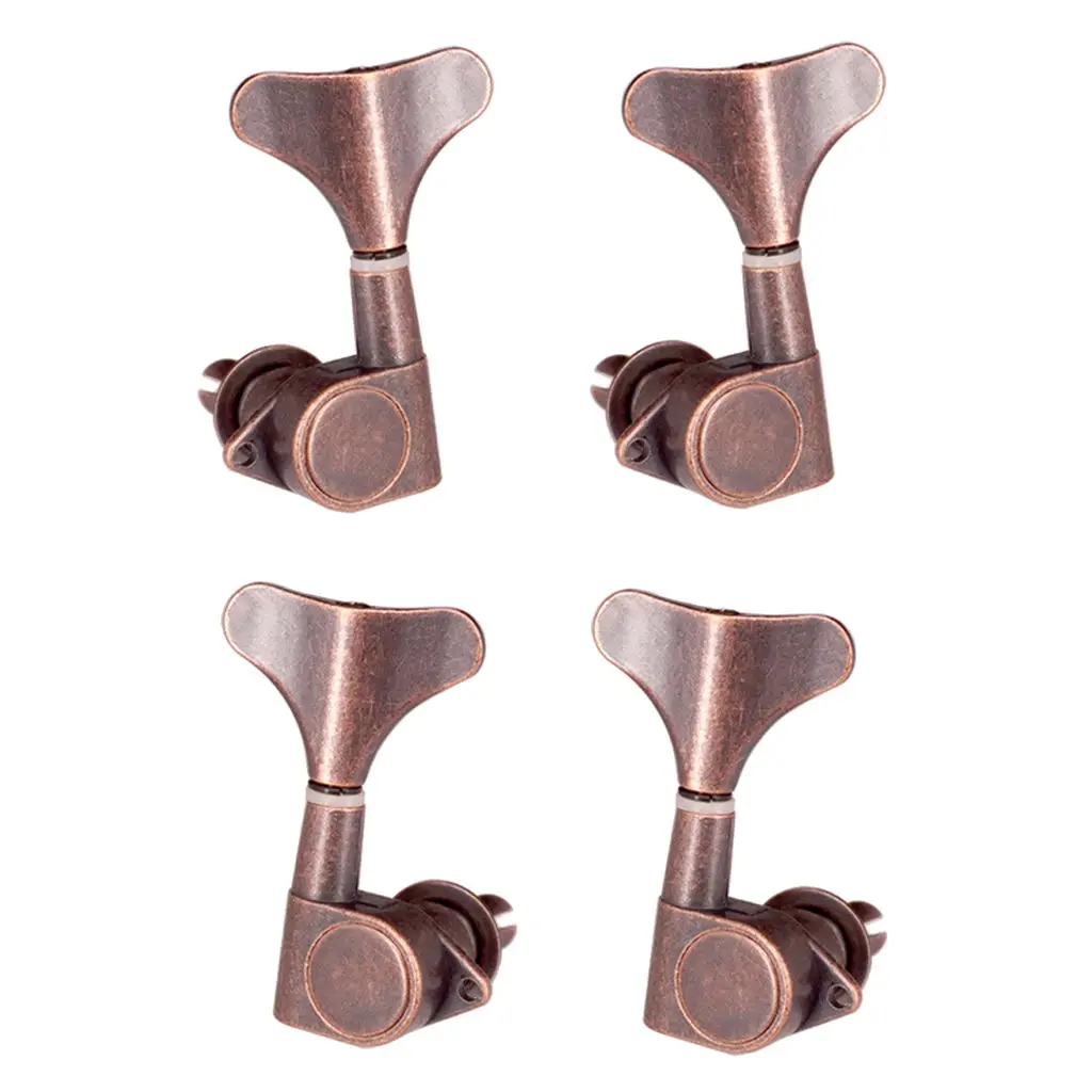 Лампы-тюнеры для басов колышки головки машинки ключей 2L2R красная бронза