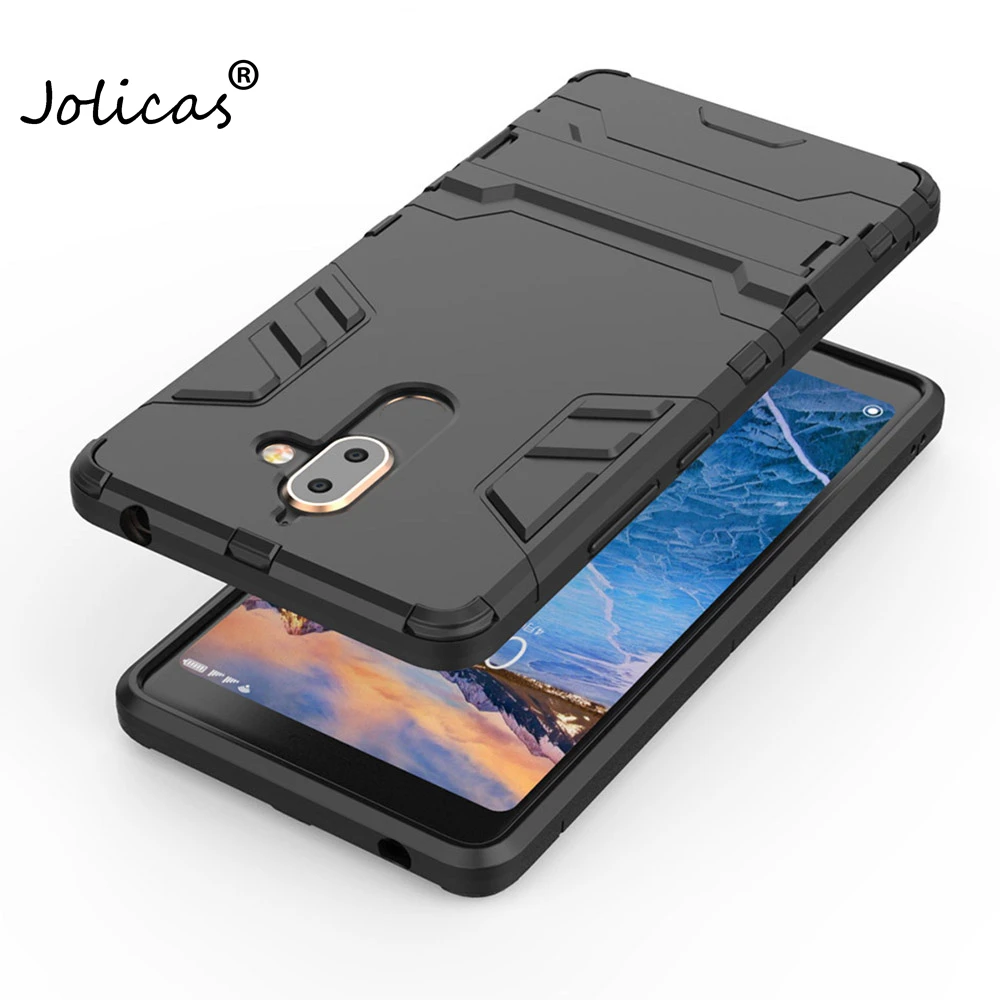 2018 Новый чехол для телефона Nokia 7 Plus бронированная подставка чехлы мобильных