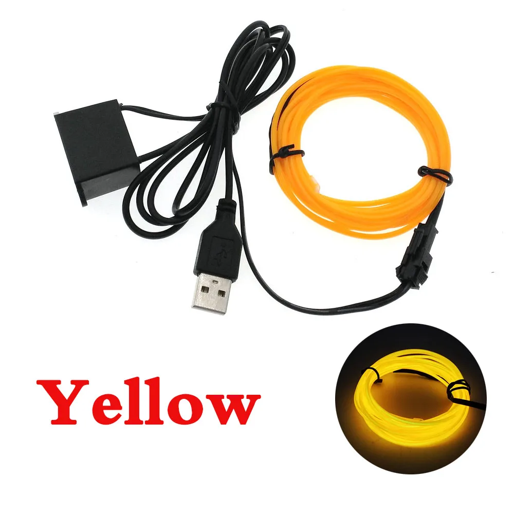 USB светильник неоновый 5 В для танцев и вечеринок|Светодиодные ленты| |