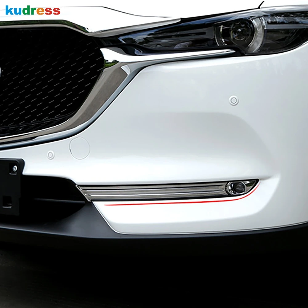 Передняя противотуманная фара из углеродного волокна для Mazda CX5 CX 5 KF 2017 2018 2019 2020 2021