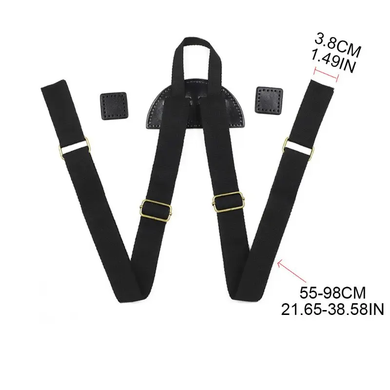 

Adjustable Shoulder Belts Backpack Bag Straps DIY Replacement Rucksack Strap L9BE
