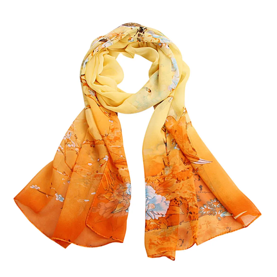 Женский шелковый шарф евро зеленый квадратный головной платок шарфы обертывания