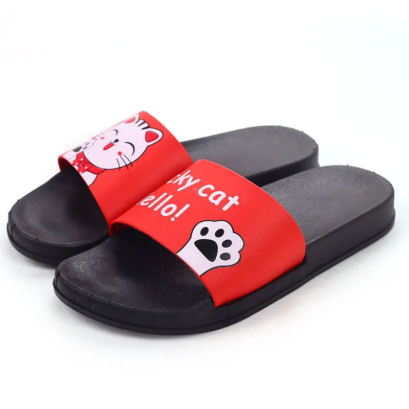 

Women Thick Platform Slippers Summer Beach Eva Soft Sole Slide Sandals Leisure Men Ladies Indoor Bathroom Anti-slip Shoes