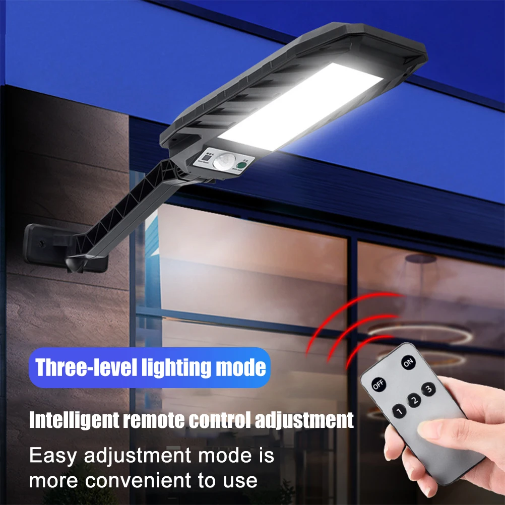 

LED Solar Lights Outdoor Waterproof Solar Lights Motion Sensor Solar Light Wall Light For Patio Garden Yard Remote Control Lamps