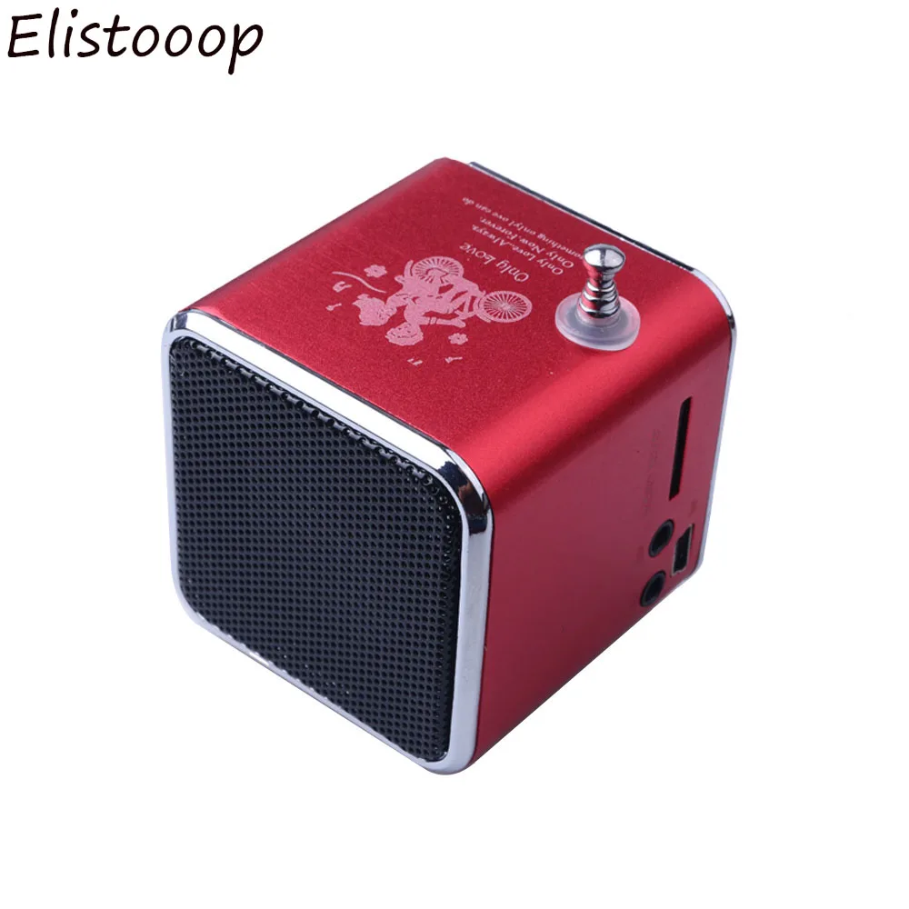 Мини радиоприемник Elistooop портативные цифровые Fm колонки с Am радио поддержка SD/TF