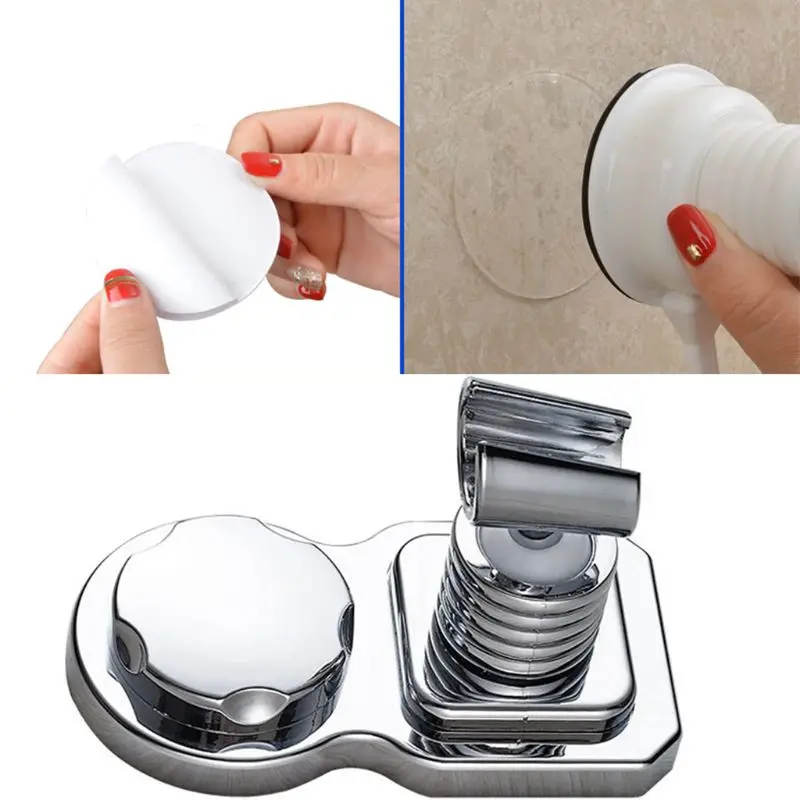 

Suction Cup Shower Head Holder Adjustable Shower Head Bracket for Bathroom