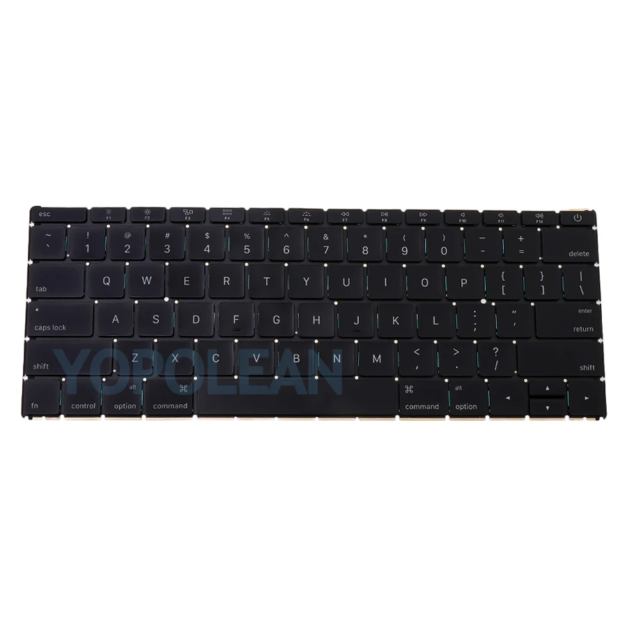 Новый ноутбук 2016 года A1534 английская клавиатура для MacBook Retina 12 дюймов US EMC