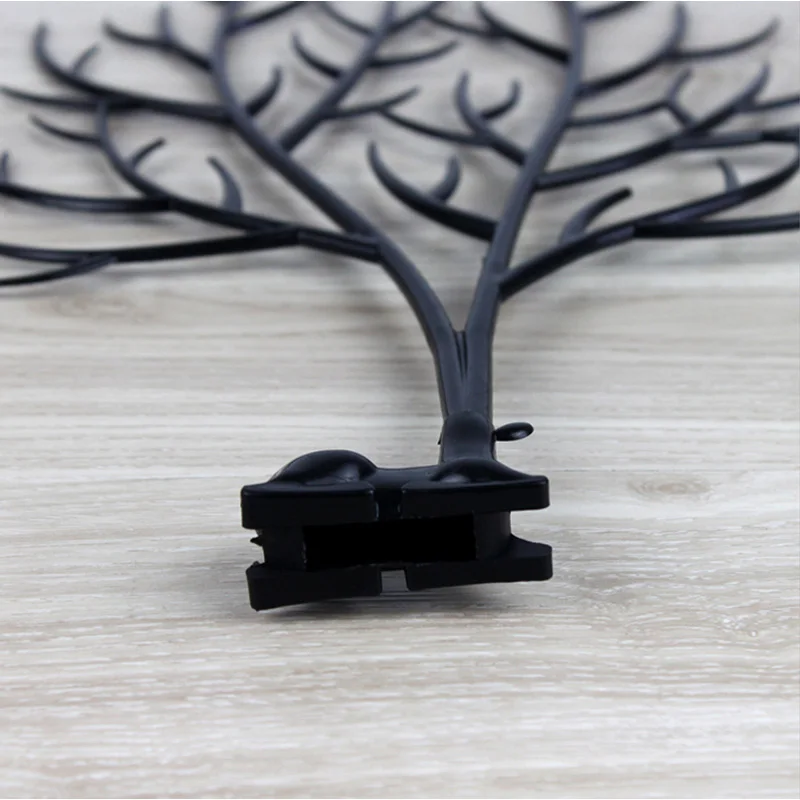 Черно-белые большие оленьи деревья шкатулка для ювелирных украшений хранения