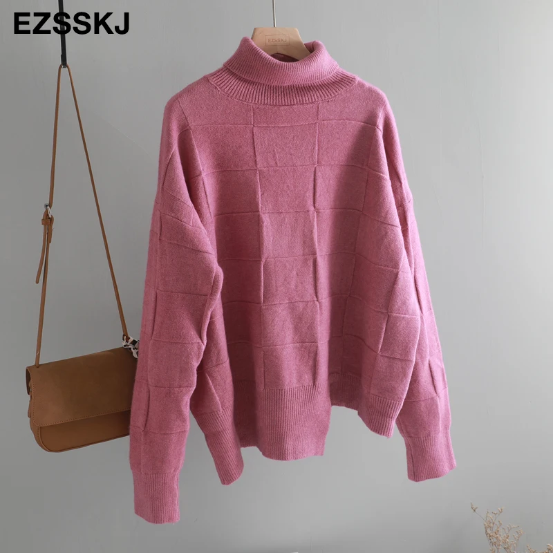 Осенне-зимние кашемировые Пуловеры свитеры с рукавом летучая мышь для женщин |