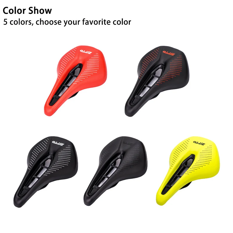 

Bicycle Seat MTB Road Bike Saddles PU Ultralight Breathable Comfortable Seat Cushion Bike Racing Saddle Parts Components