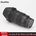 2470GM Защитная пленка для объектива Sony FE 24 70 мм f2,8 GM( SEL2470GM) 3M виниловый материал Премиум Наклейка защитная наклейка