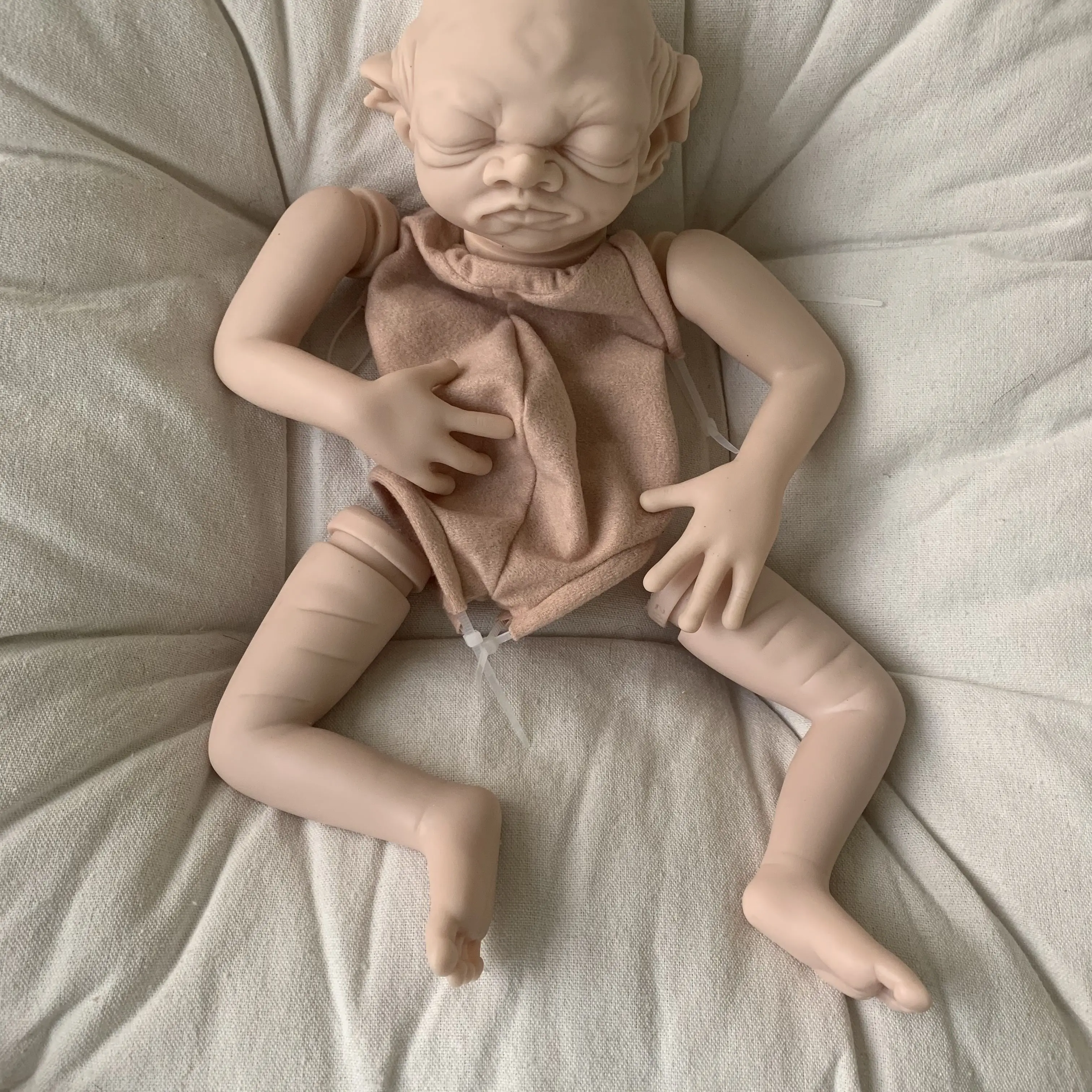 Pаспродажа Кукла реборн, 12 дюймов, волшебный пчелиный эльф, Реалистичная, мягкая, гибкая на ощупь, незавершенные детали куклы