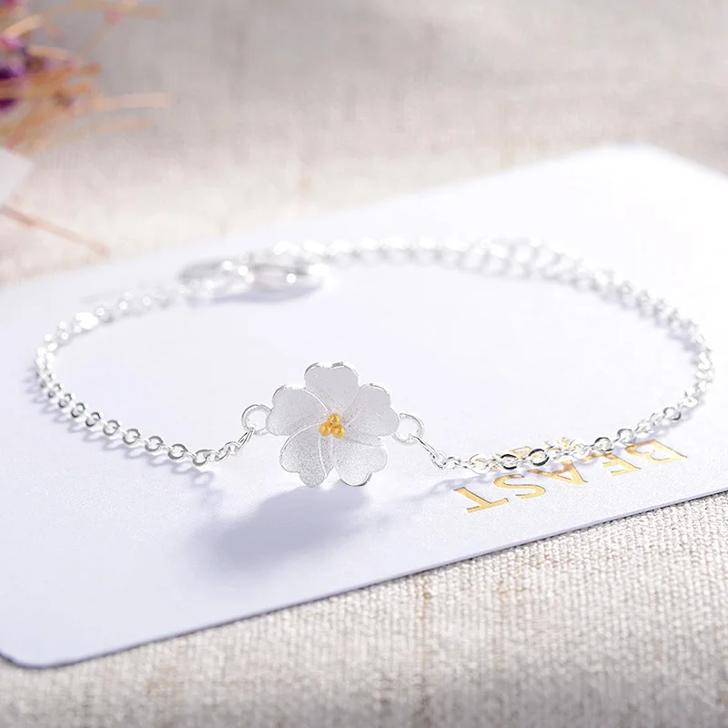 

TSHOU94 Flower cherry blossom bracelet gifts for women Gift Link For Buyer