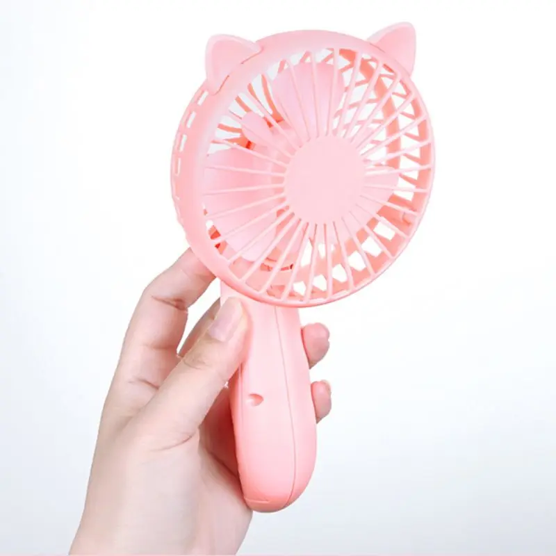 Портативный карманный мини вентилятор USB охлаждающий ручной дорожный кулер с