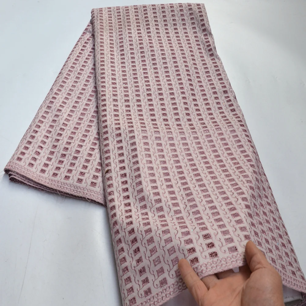 

Fashionable Swiss Voile lace In Switzerland African Lace Fabric Embroidery Austria Polished Cotton Lace